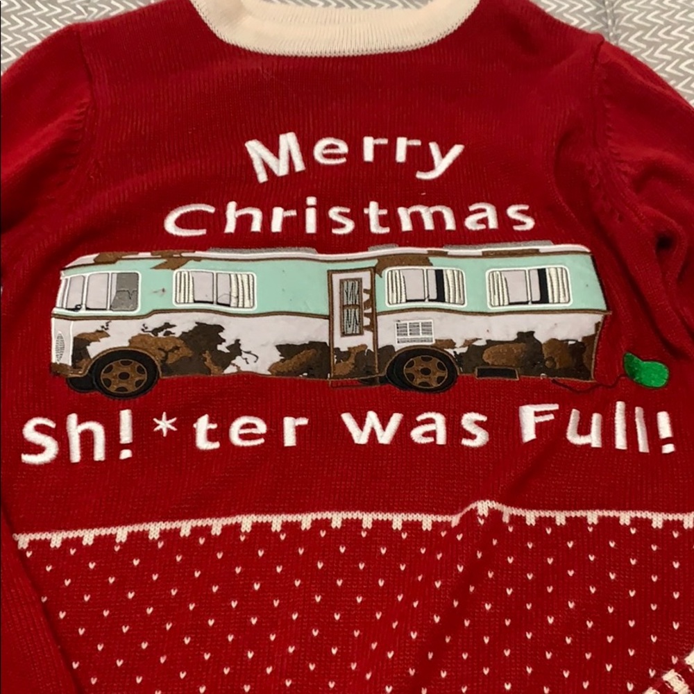 EUC Lampoons Christmas Vacation ugly sweater